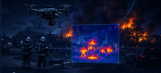 UAV firefighting and emergency response