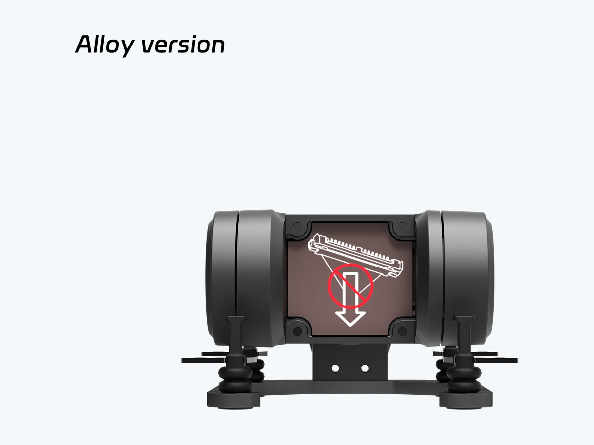 AX-20D horizontal and vertical two-axis FPV camera gimbal product image