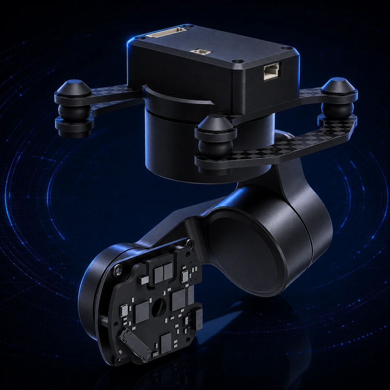 AX-40T Three-axis UAV gimbal product image