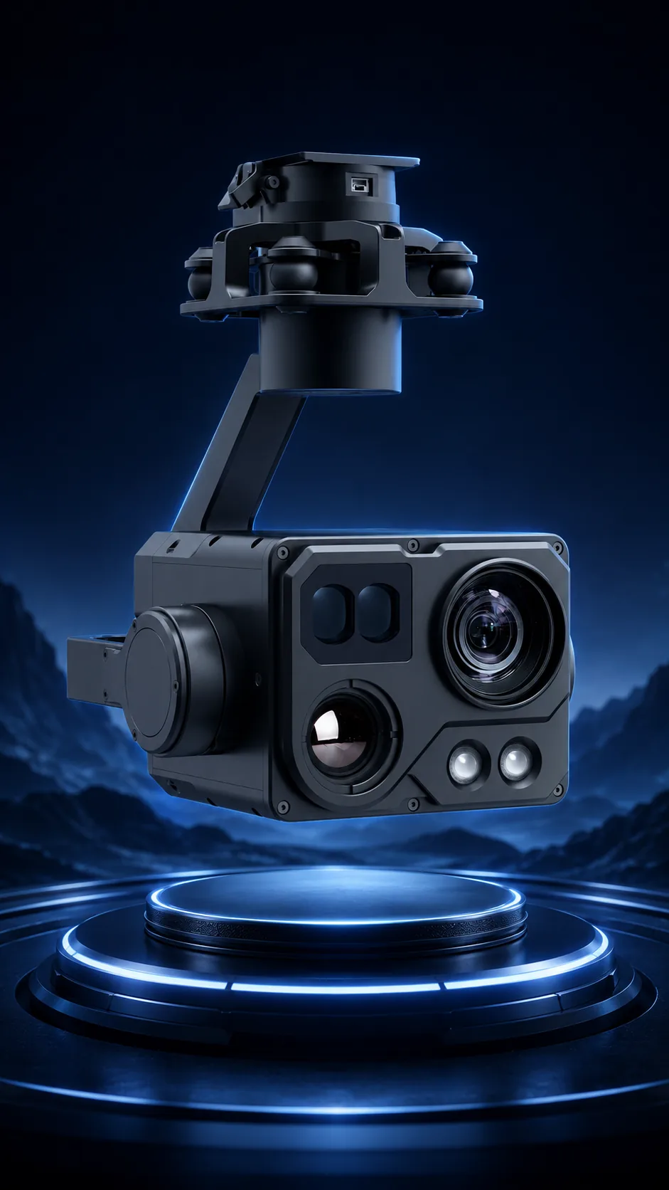 LX-9A Quad-sensor EO/IR UAV payload product image