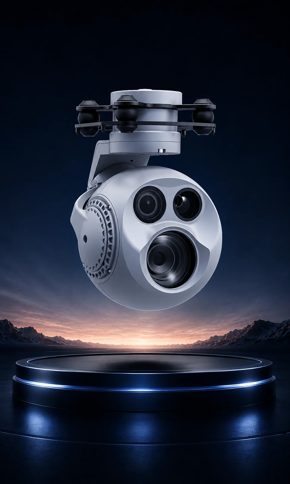 OP-90D EO multi-sensor ranging payload product image